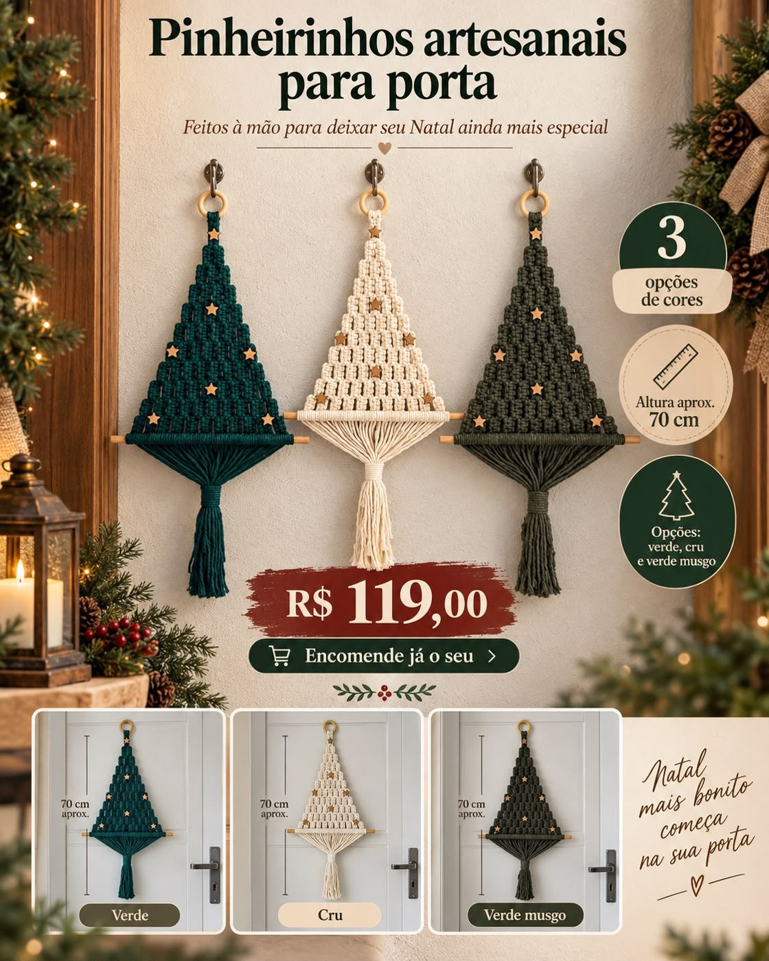 Peça 3 do catálogo do Ateliê Nó Decor