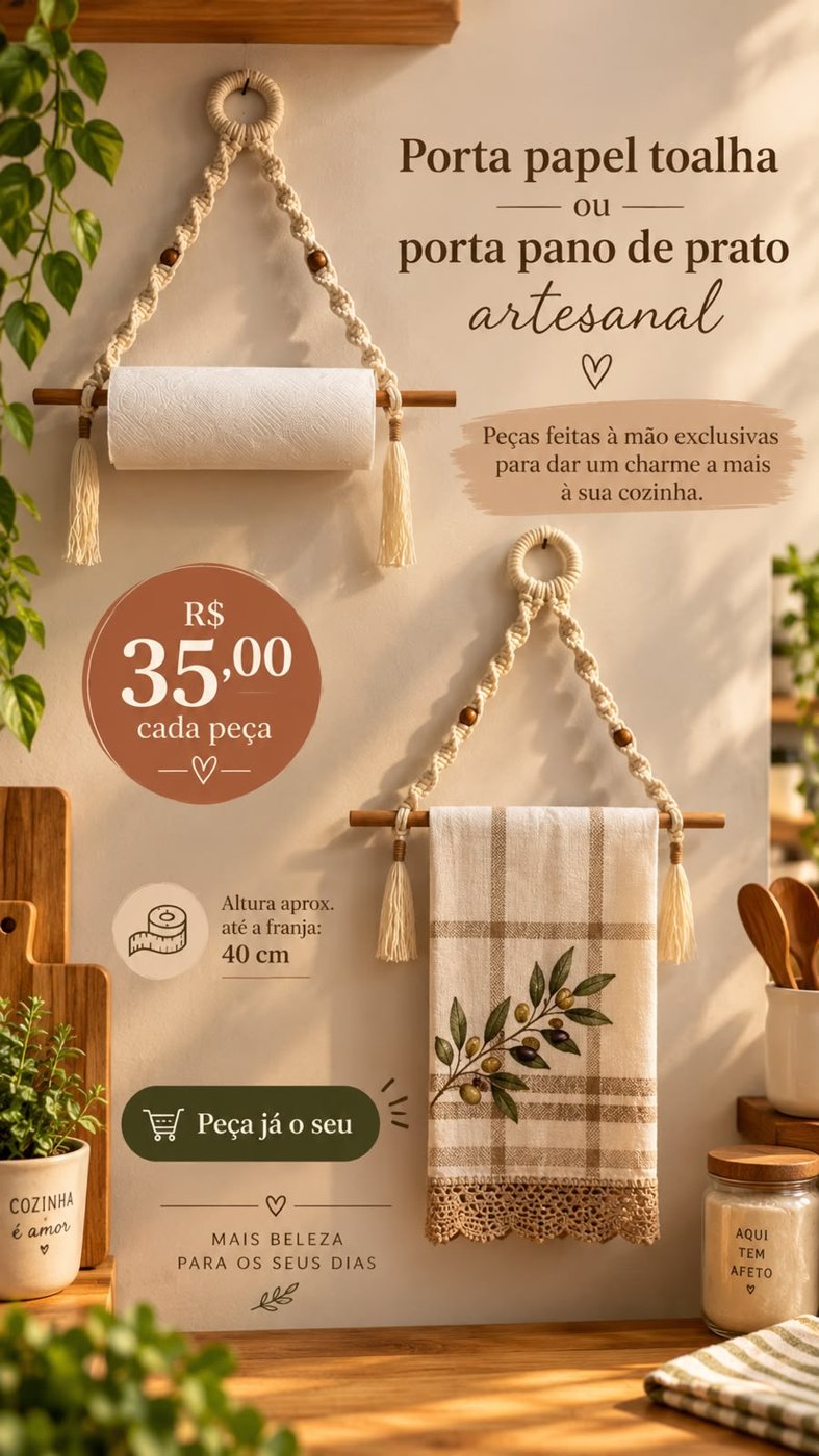 Peça 5 do catálogo do Ateliê Nó Decor