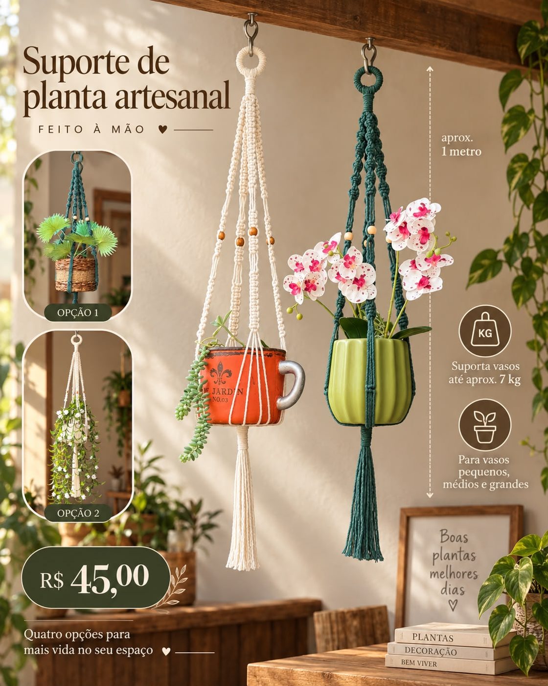 Peça 6 do catálogo do Ateliê Nó Decor