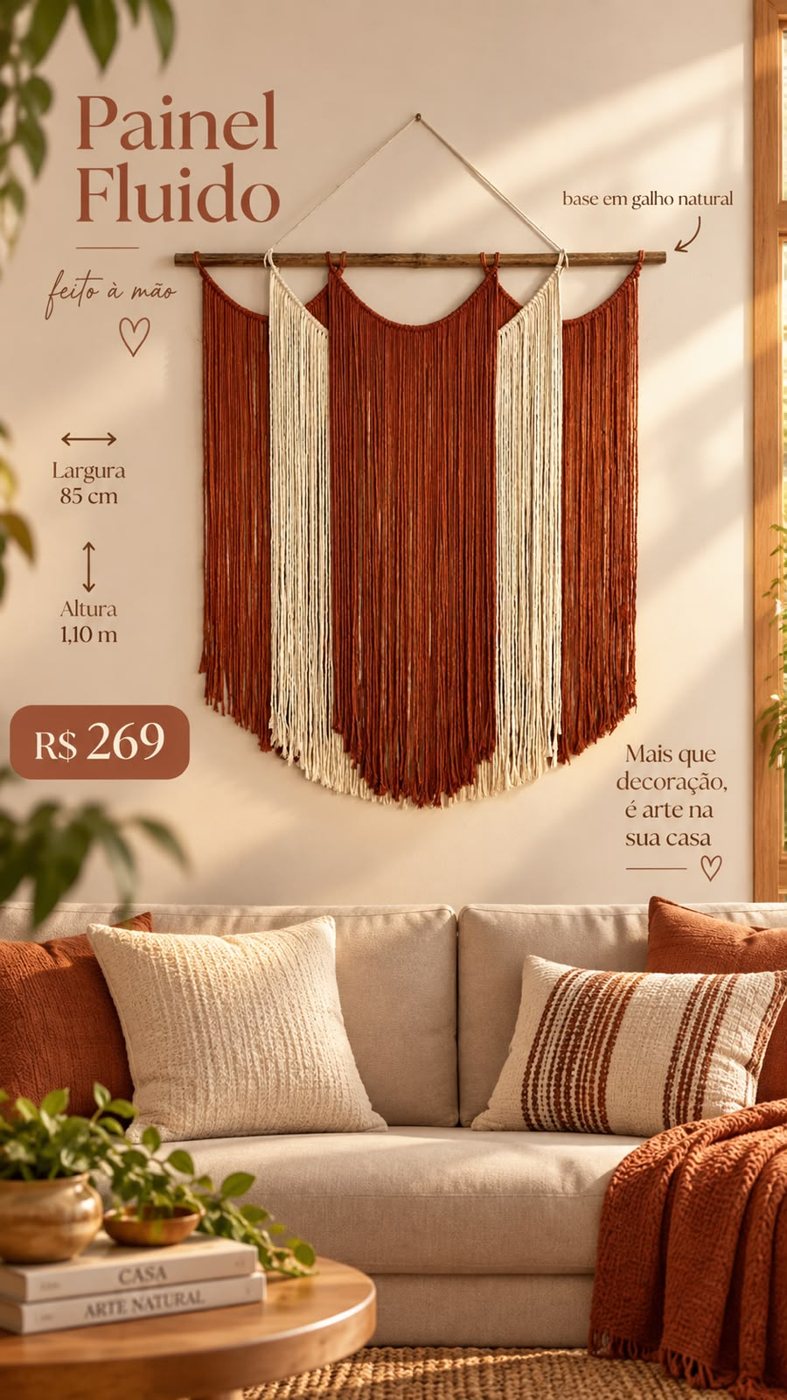 Peça 16 do catálogo do Ateliê Nó Decor