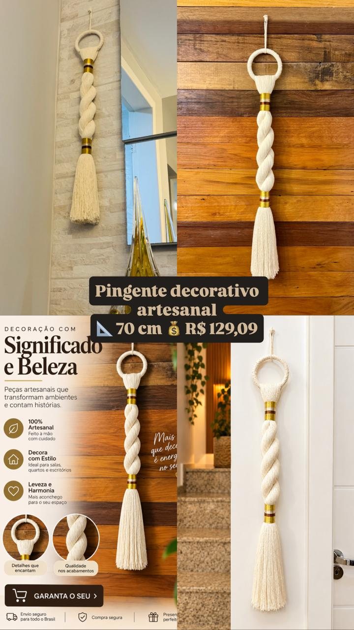 Peça 25 do catálogo do Ateliê Nó Decor
